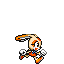 Some variation of cream the rabbit!